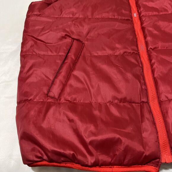 Universal Studios Back To The Future Red Puffer Jacket Marty Mcfly Men’s L - Picture 5 of 12